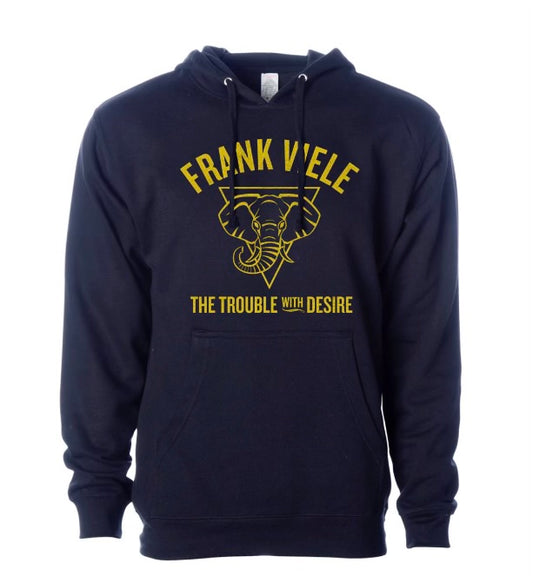 “The Trouble With Desire” Navy Pullover Hoodie (Sizes: Small - 3XL)